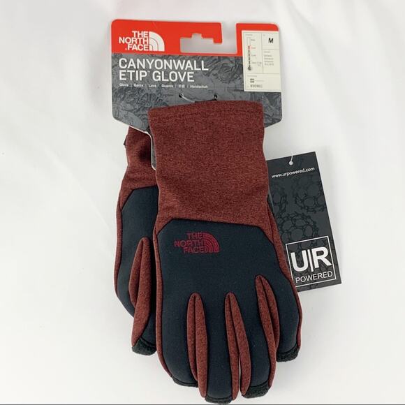 NWT The North Face Red Canyon Wall ETIP Glove M - Picture 1 of 10